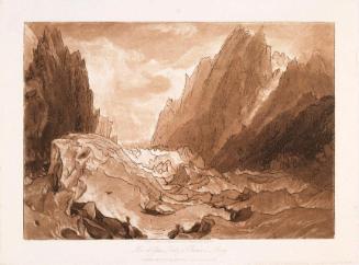 Mer de Glace, near Chamonix, Savoy, France (M)