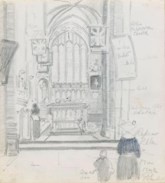 The Interior of an Unidentified Church