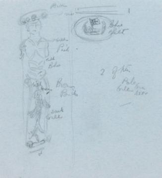 A Ship's Figurehead; Figurehead (on verso)