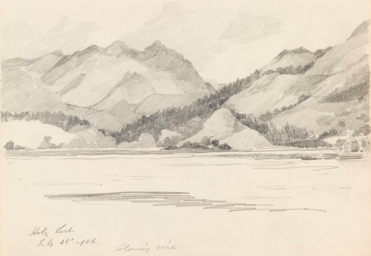 Holy Loch, Scotland, Glowing Vivid