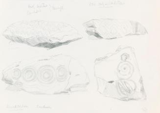 Four Carved Stones from Fourknocks Passage Grave, County Meath