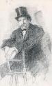 Portrait of a Gentleman Smoking a Cheroot; Man Wearing a Tam-O-Shanter (on verso)