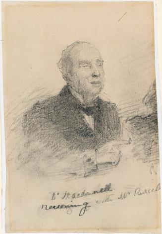 Members of the Contemporary Club, 1886: Dr MacDonnell Reasoning with Mr Russell