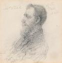 William Thomas Stead, (1849-1912), at the Pall Mall Club, London