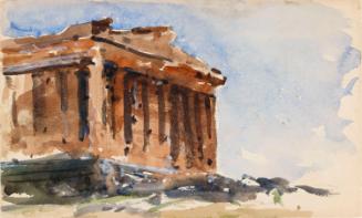 The Parthenon, Athens; the same on verso