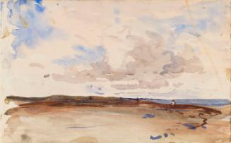 A Beach; the same on verso