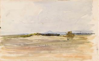 St Marnock's Golf Links and Sugar Loaf Mountain, Co. Wicklow; A Clearing amoung Trees (on verso)