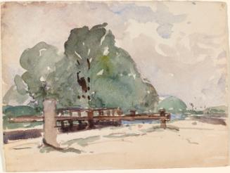 Lock Gates; the same on verso