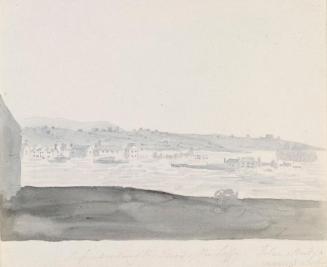 The River Liffey in Flood at Island Bridge, Dublin