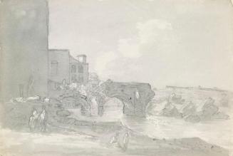 Island Bridge, Dublin, after the Flood