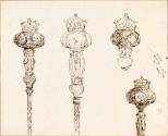 Designs for the Top of the Mace of the Royal College of Physicians of Ireland