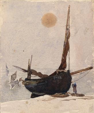 A Breton Fishing Boat
