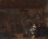 An Interior with Figures