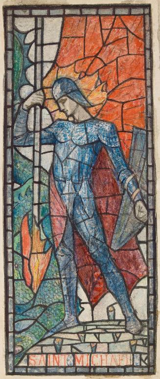 Archangel Michael, Mercersburg Academy Chapel, Mercersburg, Pennsylvania, USA