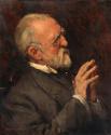 Portrait of Justin McCarthy (1830-1912), Novelist and Politician