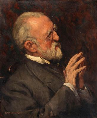 Portrait of Justin McCarthy (1830-1912), Novelist and Politician