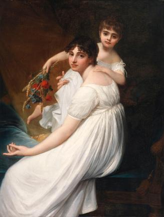 Lady Pamela FitzGerald (d.1831), and her Daughter