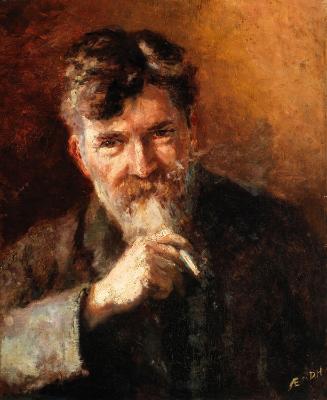 Portrait of David Houston, Professor at the Royal College of Science