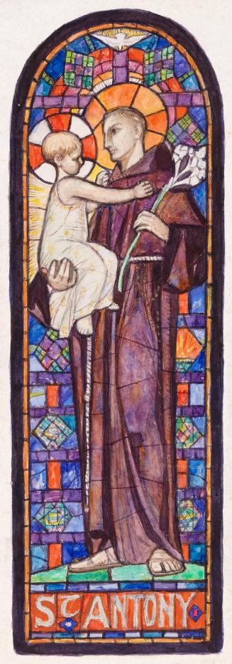Saint Antony of Padua Holding the Christ Child