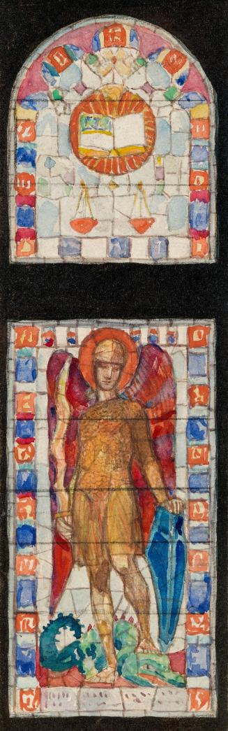 Open Volume and Scales of Justice with Archangel Michael and Satan