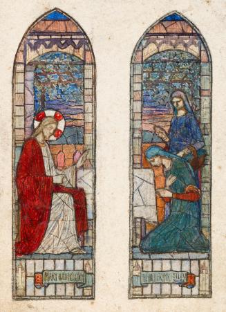 Christ with Saints Martha and Mary, Saint Joseph's Church, Mayfield, County Cork