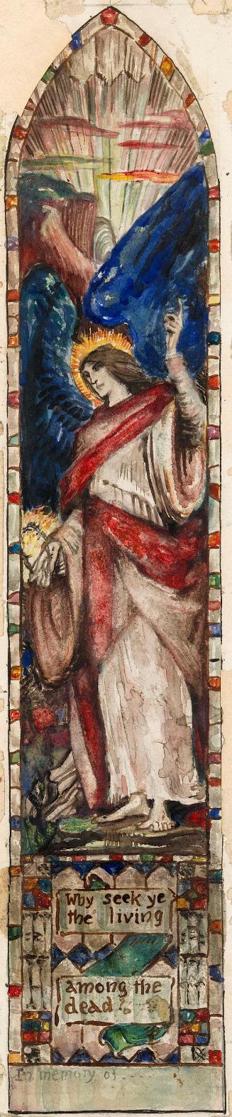 The Angel of the Resurrection, Saint Ninnidh's Church, Inishmacsaint, Derrygonnelly, County Fermanagh
