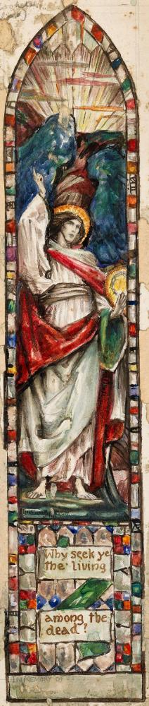 The Angel of the Resurrection, Saint Ninnidh's Church, Inishmacsaint, Derrygonnelly, County Fermanagh