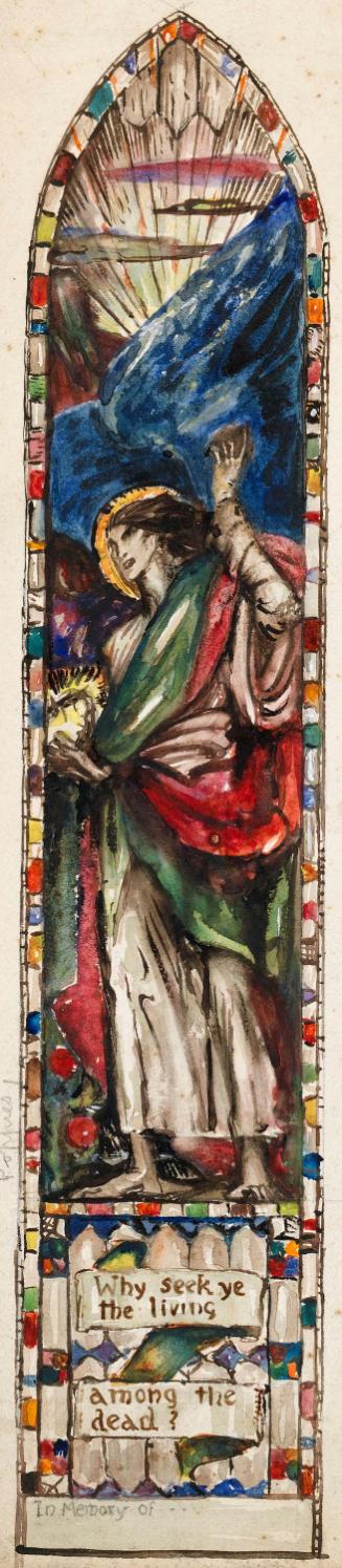 The Angel of the Resurrection, Saint Ninnidh's Church, Inishmacsaint, Derrygonnelly, County Fermanagh