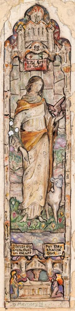 Innocence Walking in the Fields of Paradise, Saint Molaise's Church, Monea, County Fermanagh