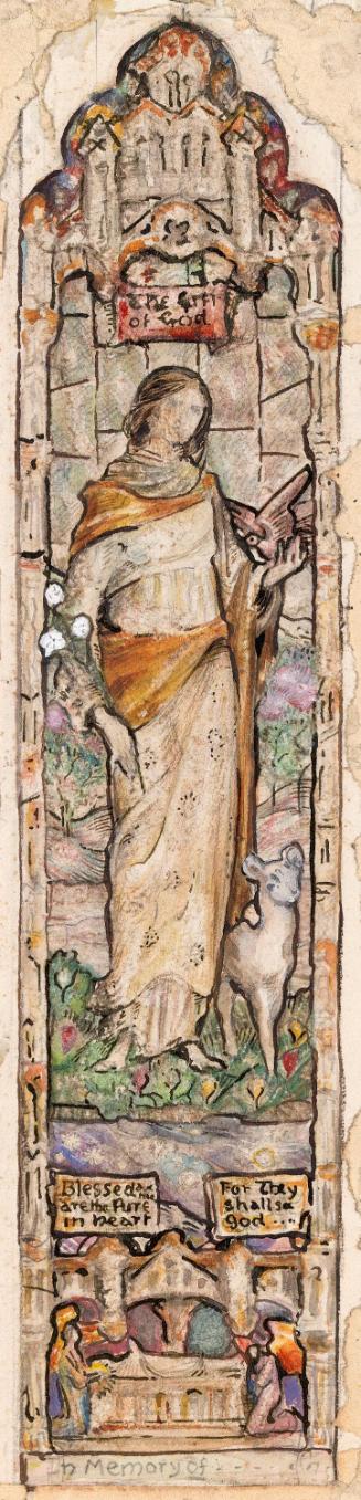 Innocence Walking in the Fields of Paradise, Saint Molaise's Church, Monea, County Fermanagh