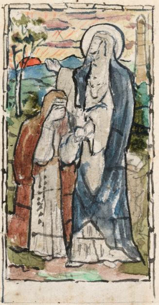 Saint Brigid and a Nun