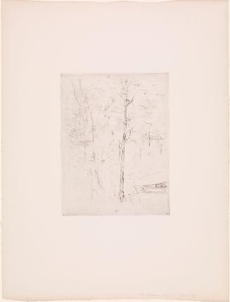 Bateau sur l'Etang (Boat on the Lakes)