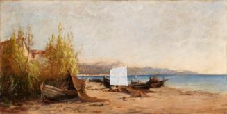 Mediterranean Coast, Mending Nets