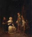 A Cavalier and Lady