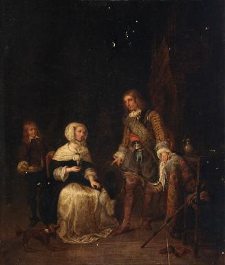 A Cavalier and Lady