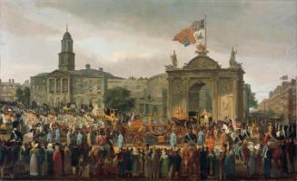 George IV, King of England, Entering Dublin