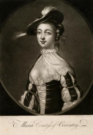 Maria, Countess of Coventry (née Gunning), (1733-1760), Wife of the 9th Earl, Sister of Elizabeth and Catherine, and Daughter of James Gunning