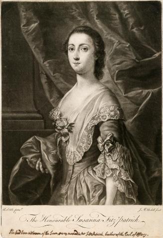 The Hon. Susanna Fitzpatrick (née Usher),( fl.1748-1759)