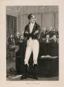 Robert Emmet, (1778-1803), Patriot, in court during his trial on the 19th September 1803
