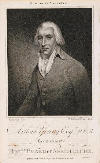 Arthur Young, (1741-1820), Agriculturist and Traveller