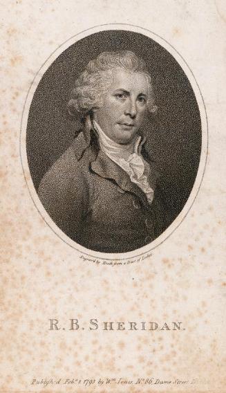 Richard Brinsley Sheridan, MP (1751-1816), Playwright and Orator