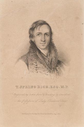 Thomas Spring Rice, M.P. (17900-1866), later Chancellor of the Exchequer and 1st Baron Monteagle