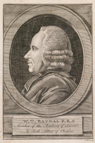 Guillaume Thomas Raynal (1713-1796), French Historian, Author and Fellow of the Royal Society