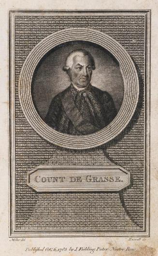 François Joseph Paul, Comte De Grasse (1723-1788), French Admiral defeated off Dominica