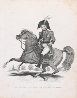 Alexander I, Emperor of Russia, (1777-1825)