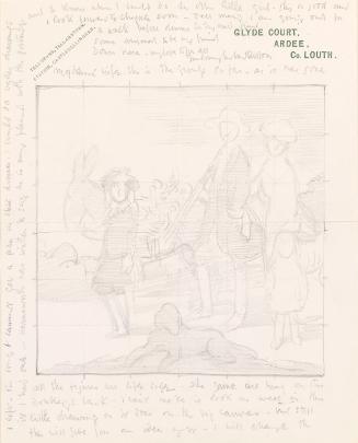 The Vere Foster Family - Sir Augustus (1873-1947), Lady Charlotte Philippa Marion (née ffolkes), (d.1938), Philippa Eugenie (1898-1962) and Dorothy Elizabeth (b.1903, now Mrs May)