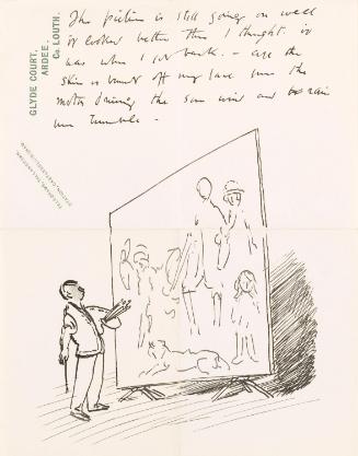 Self-Portrait Painting the Vere Foster Family