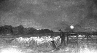 Sheepfold, Evening (unfinished)