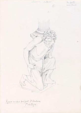 Figure under Pulpit, Sant' Andrea, Pistoia