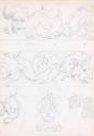 Border Designs, Foliage and Human Heads